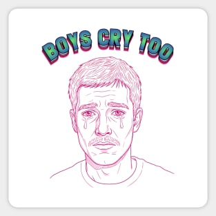 Boys Cry Too Sticker